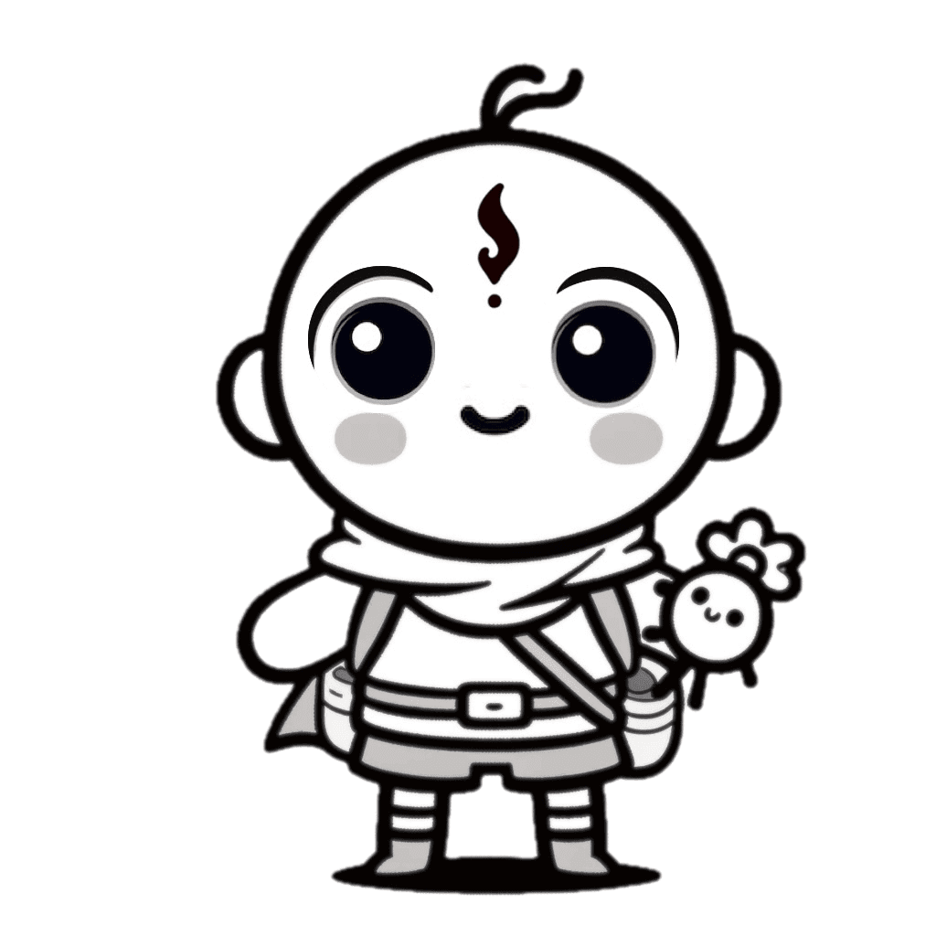 孤児のイラスト